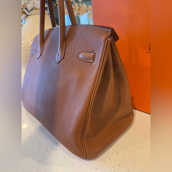Hermes Birkin 35 Gold w Gold hardware 35 - Picture 6 of 17
